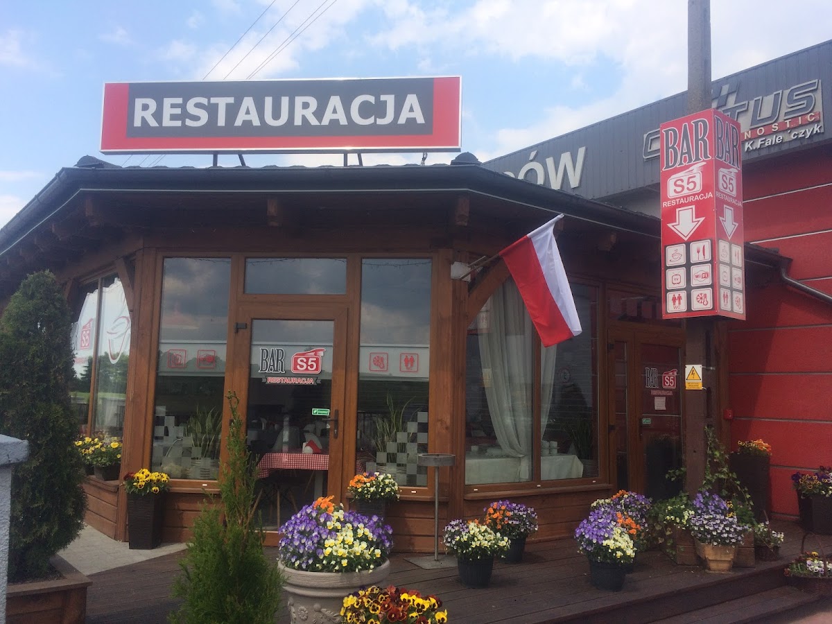 Restauracja S5 Zbrachlin Pruszcz Motel S5